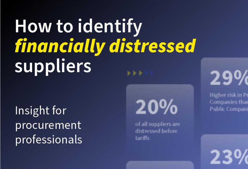 Procurement Risk Management How To Identify Financially Distressed